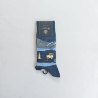 جوراب کلاسیک مردانه طرح فولکس بوگارو - طرح 4