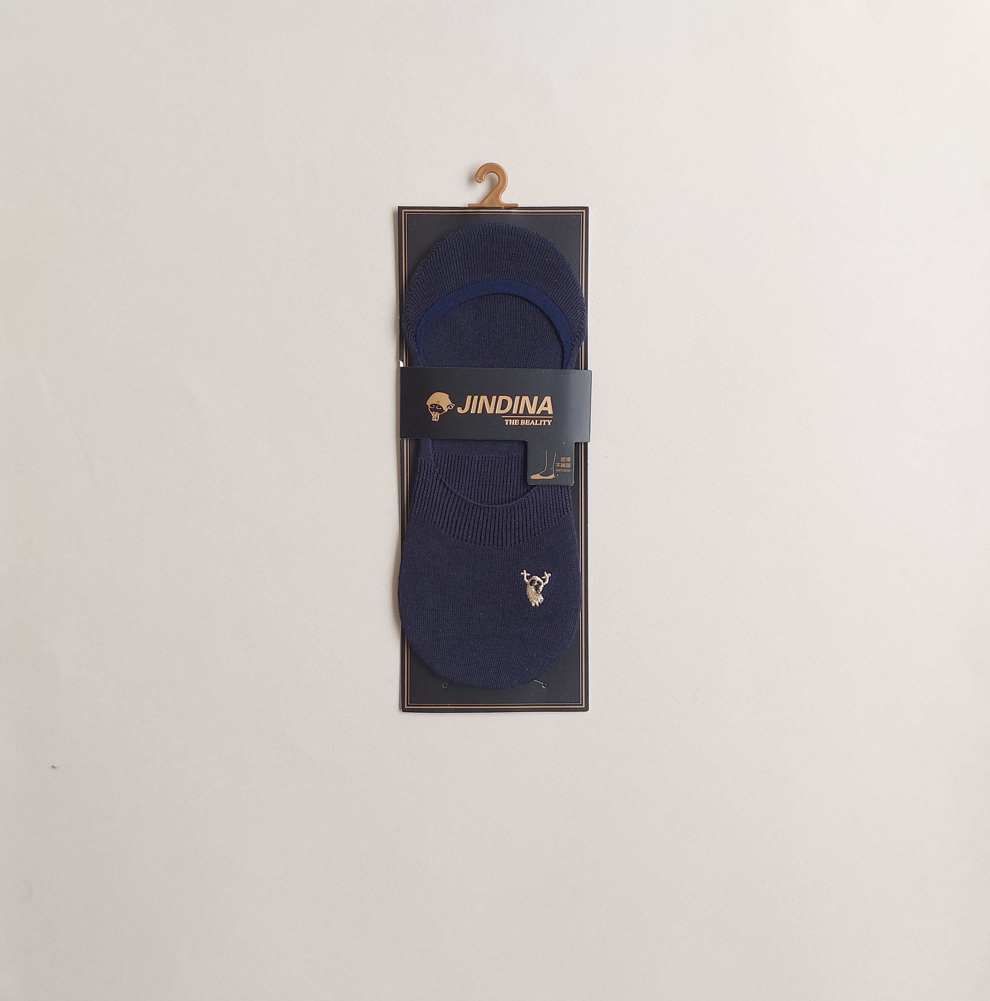 جوراب کالج مردانه پشت ژله ای گلدوزی شده وارداتی طرح روح