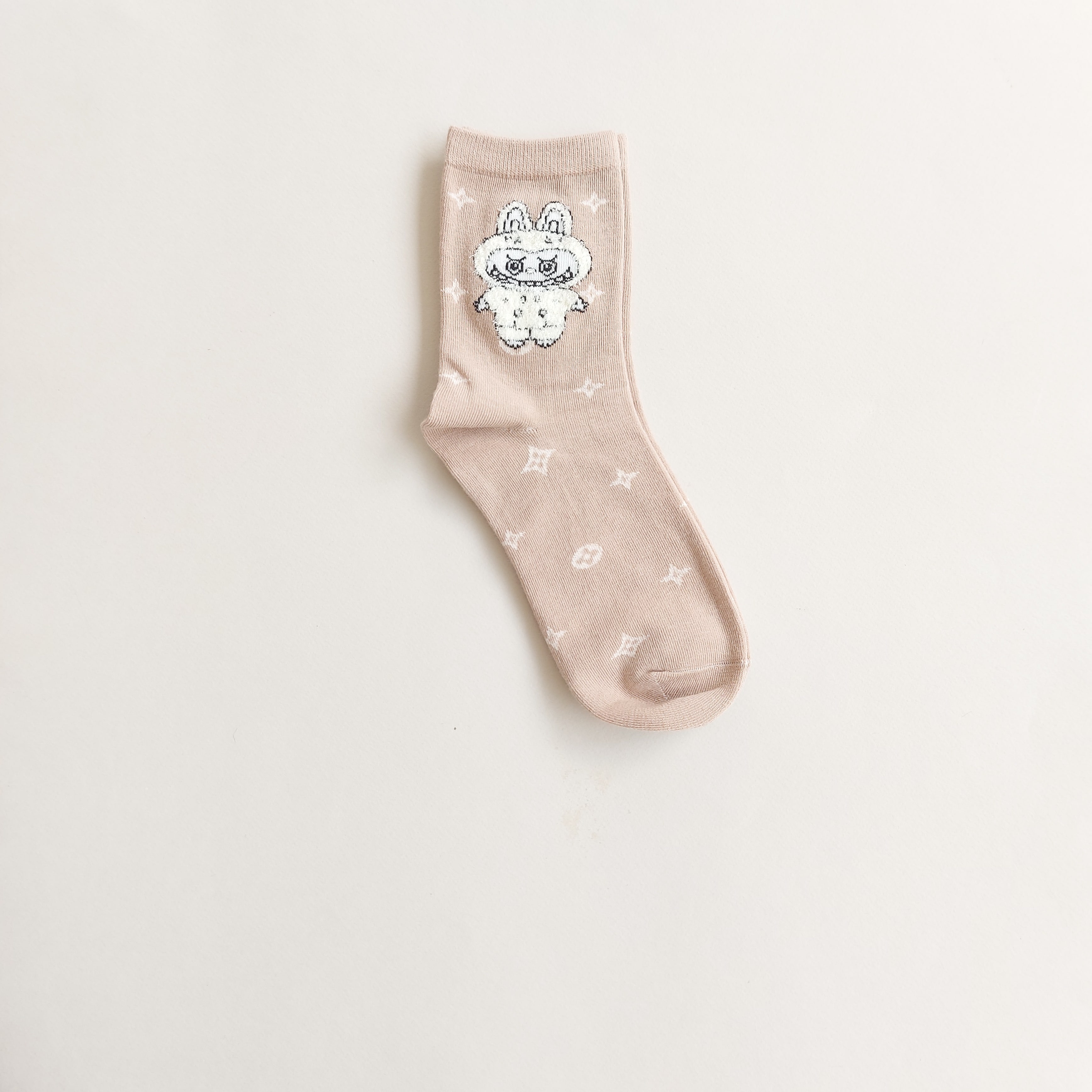 جوراب نیم ساق زنانه پاموک طرح لبوبو