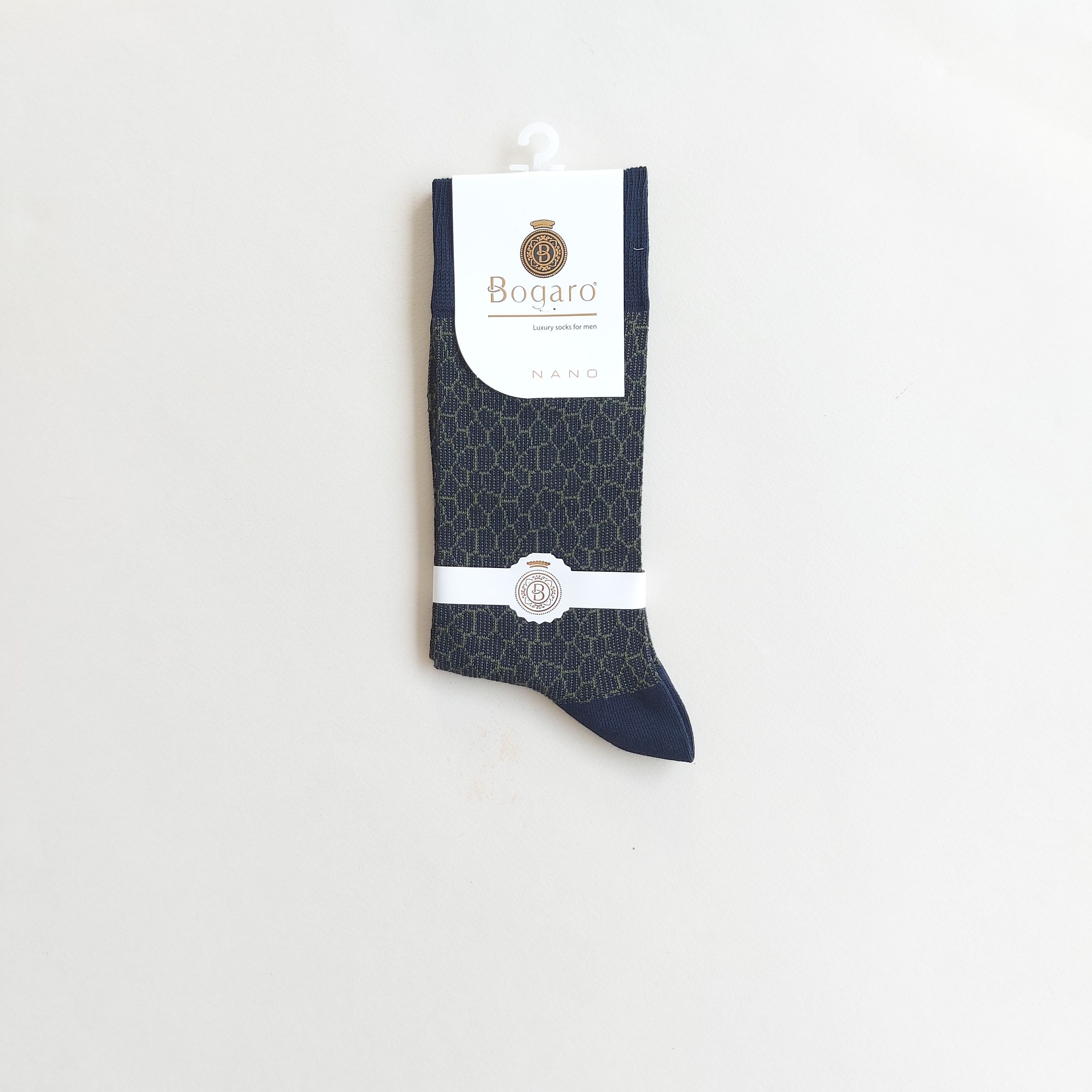 جوراب کلاسیک مردانه بوگارو طرح سنگفرش