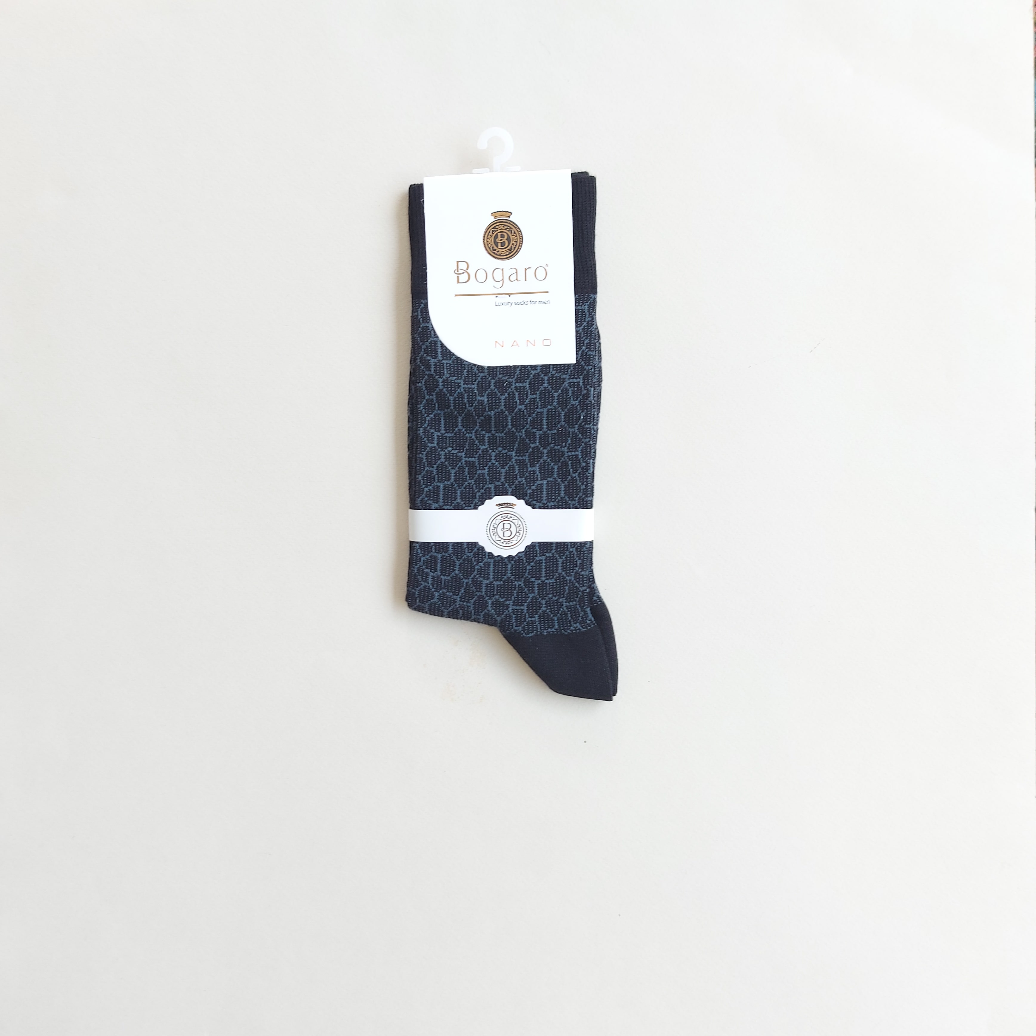 جوراب کلاسیک مردانه بوگارو طرح سنگفرش