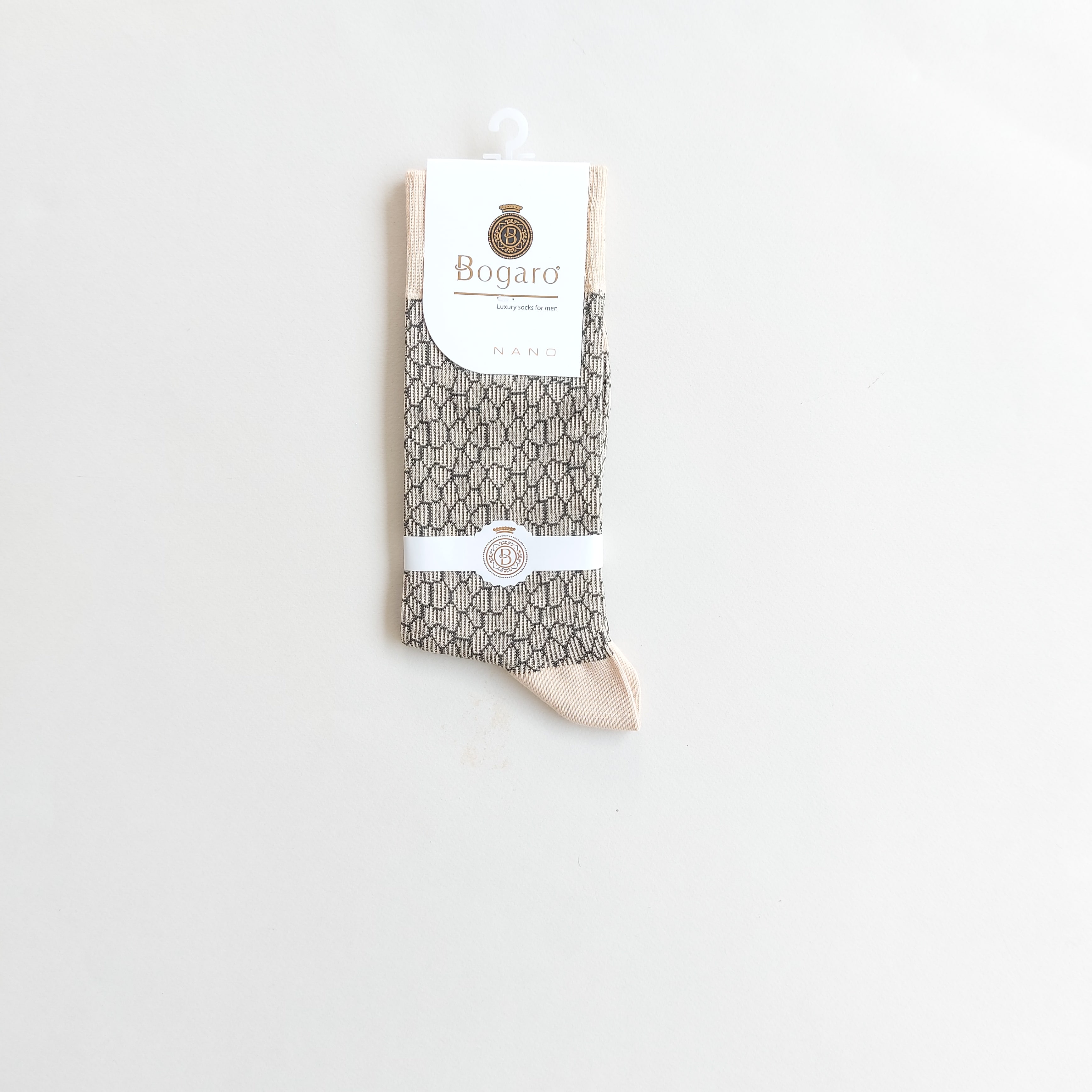 جوراب کلاسیک مردانه بوگارو طرح سنگفرش