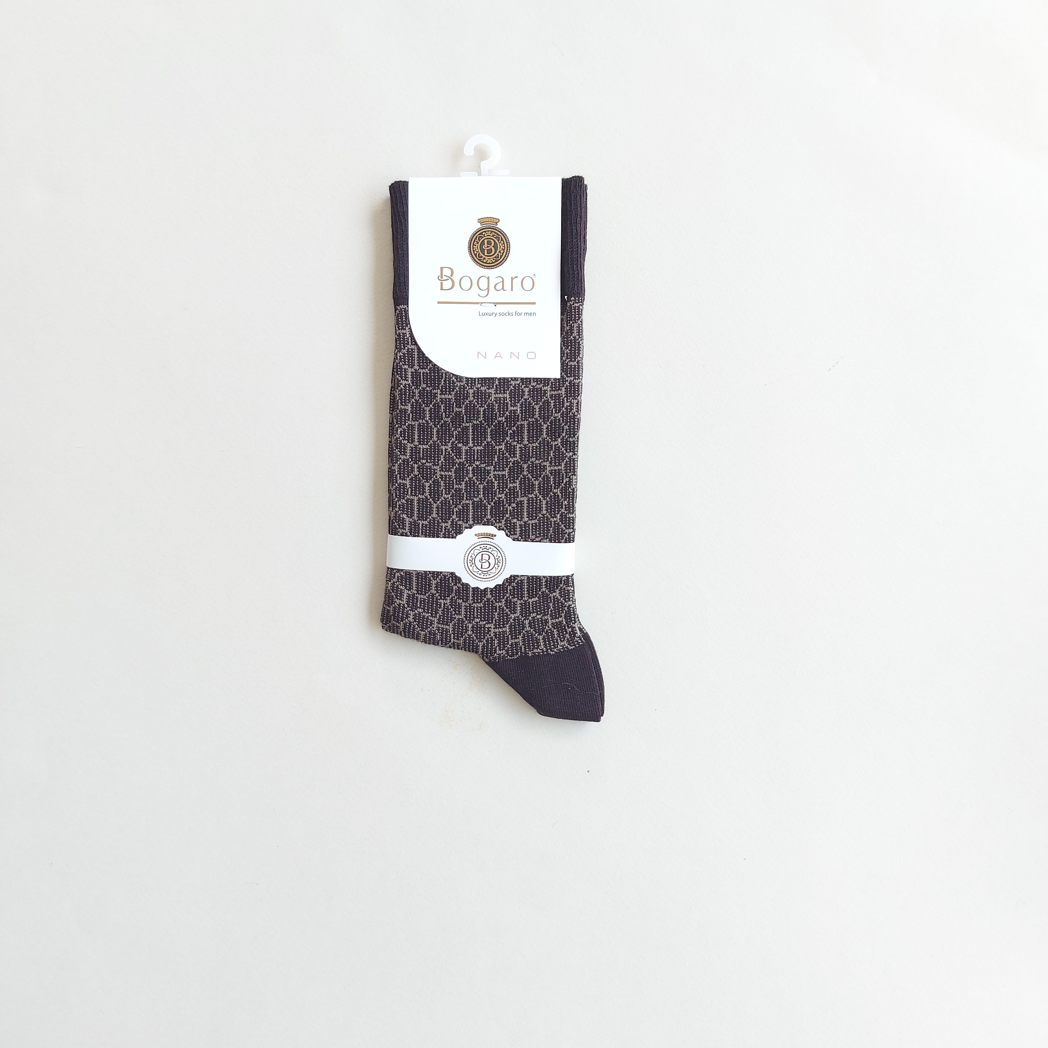 جوراب کلاسیک مردانه بوگارو طرح سنگفرش