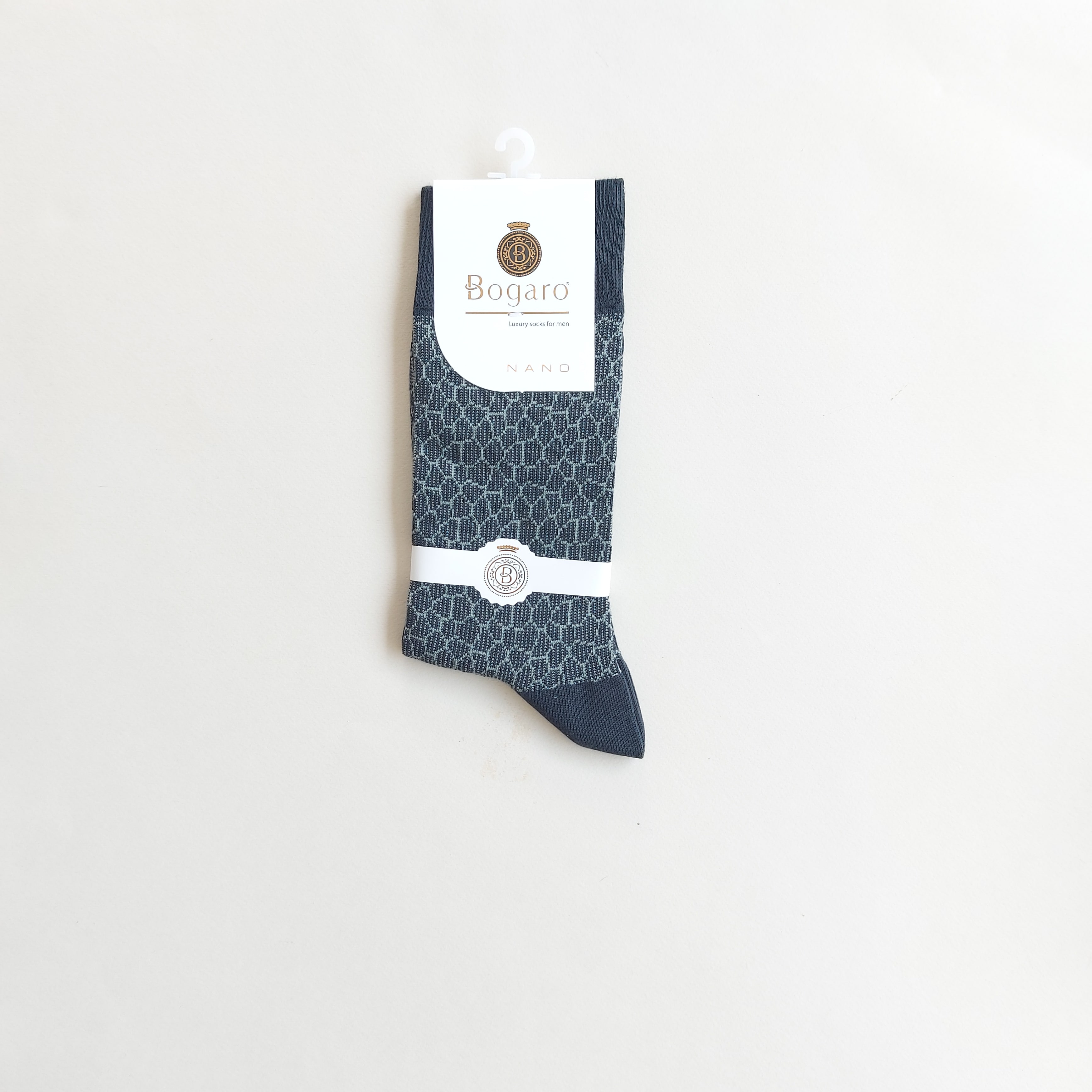 جوراب کلاسیک مردانه بوگارو طرح سنگفرش