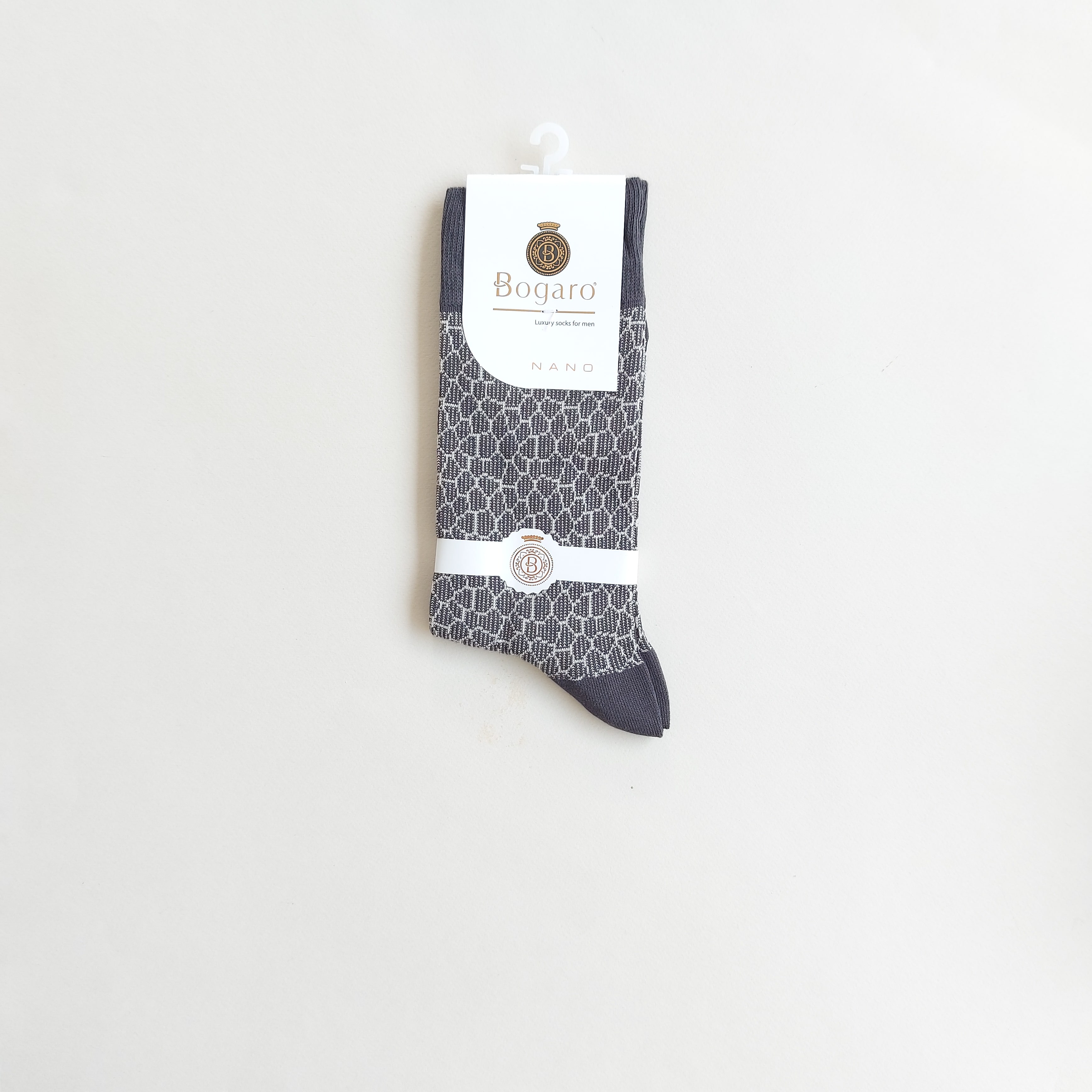 جوراب کلاسیک مردانه بوگارو طرح سنگفرش