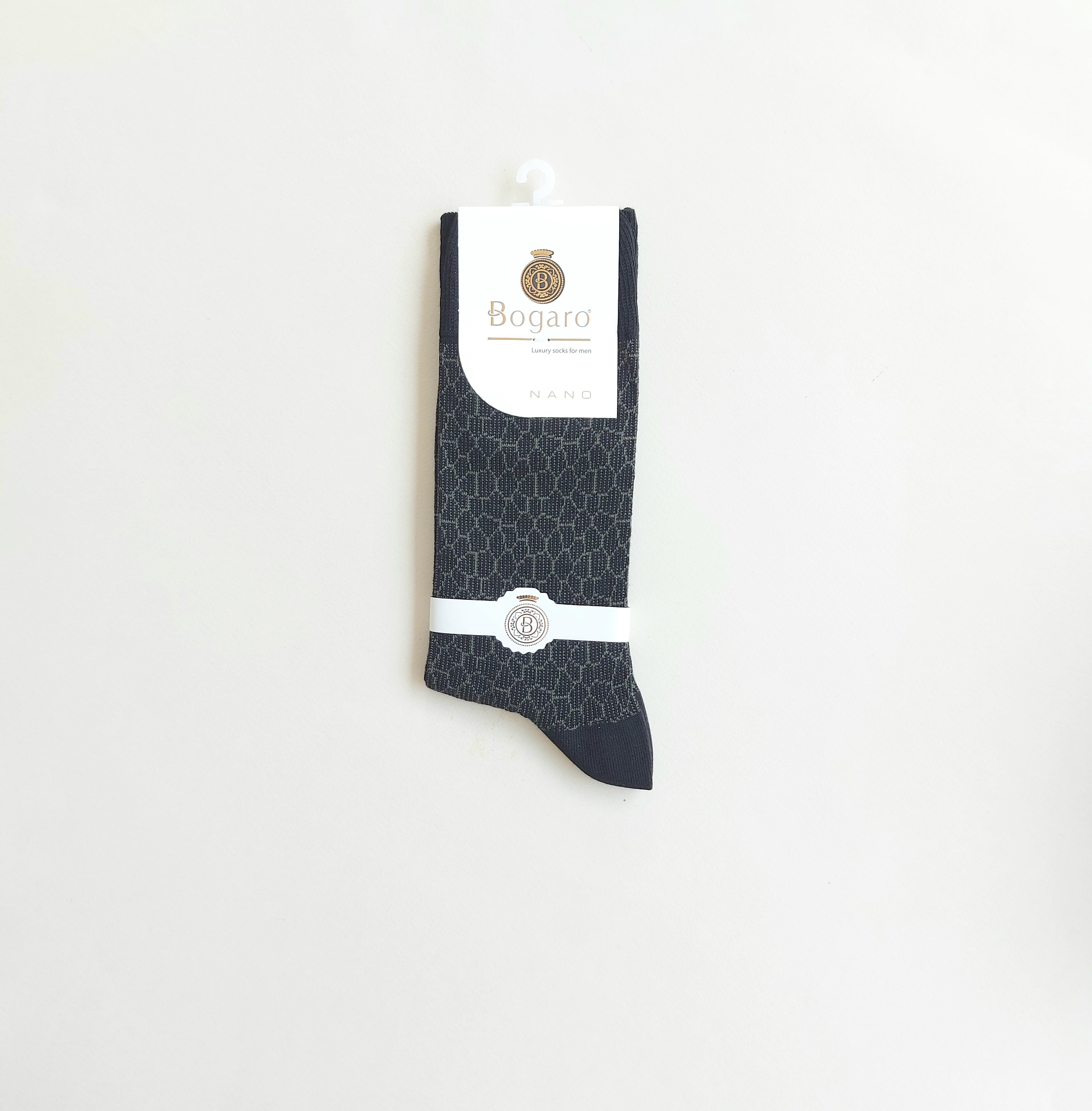 جوراب کلاسیک مردانه بوگارو طرح سنگفرش