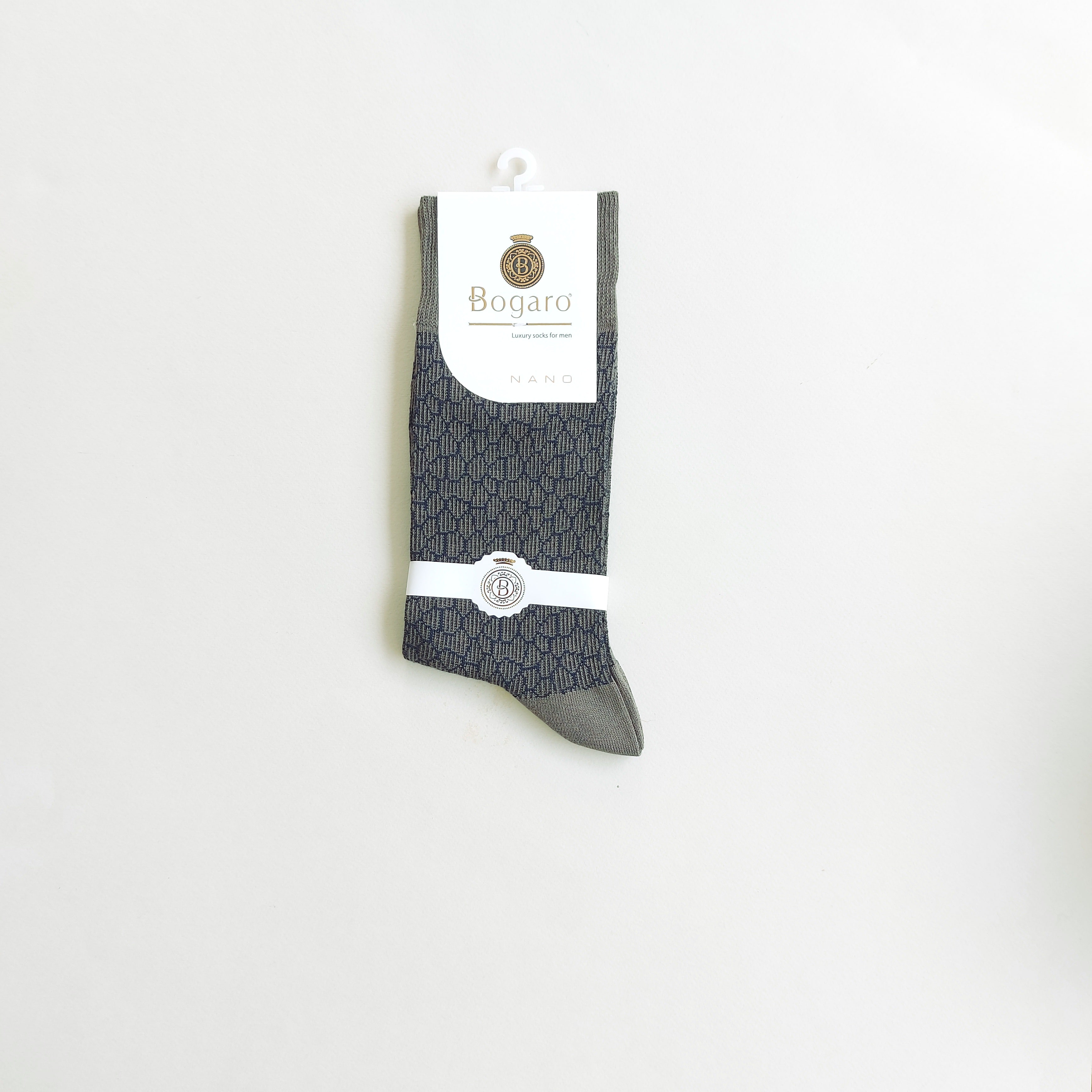 جوراب کلاسیک مردانه بوگارو طرح سنگفرش