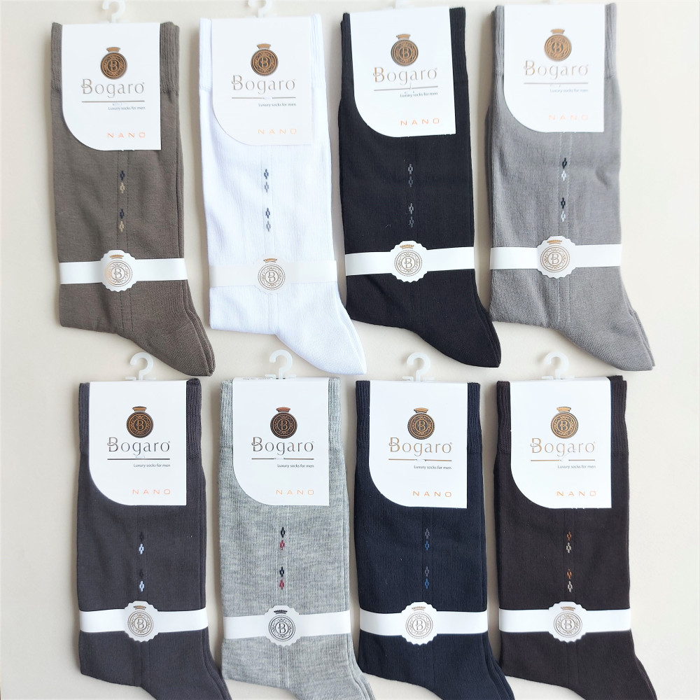 جوراب کلاسیک مردانه طرح کامپیوتری بوگارو