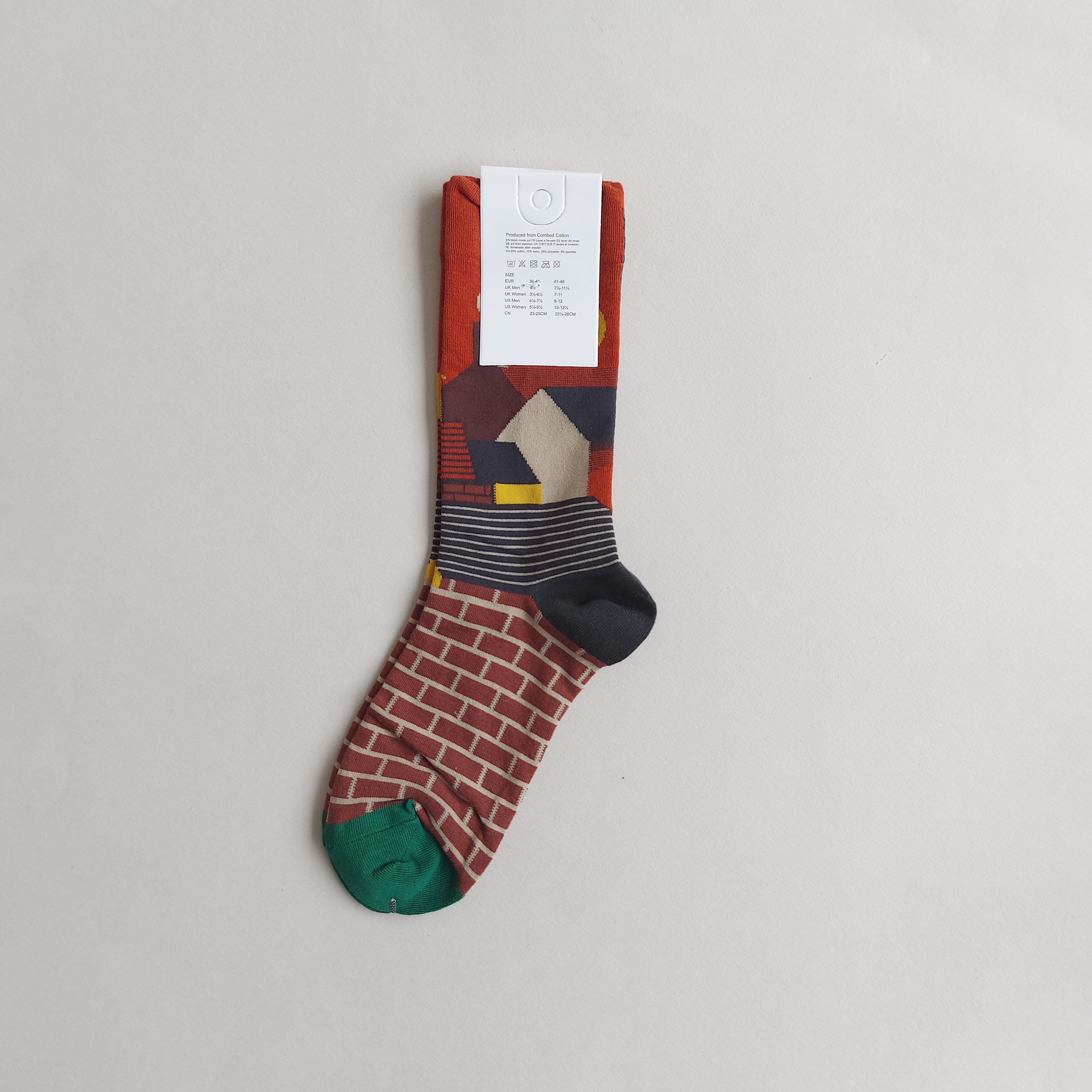 کالکشن جوراب ساقدار زنانه طرحدار هنری نقاشی پاپ آرت