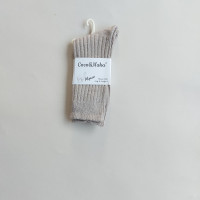 جوراب ساقدار پشمی زنانه طرح کبریتی درشت Coco