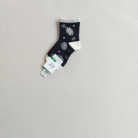 جوراب نیم ساق دخترانه اسپرت وارداتی black cute