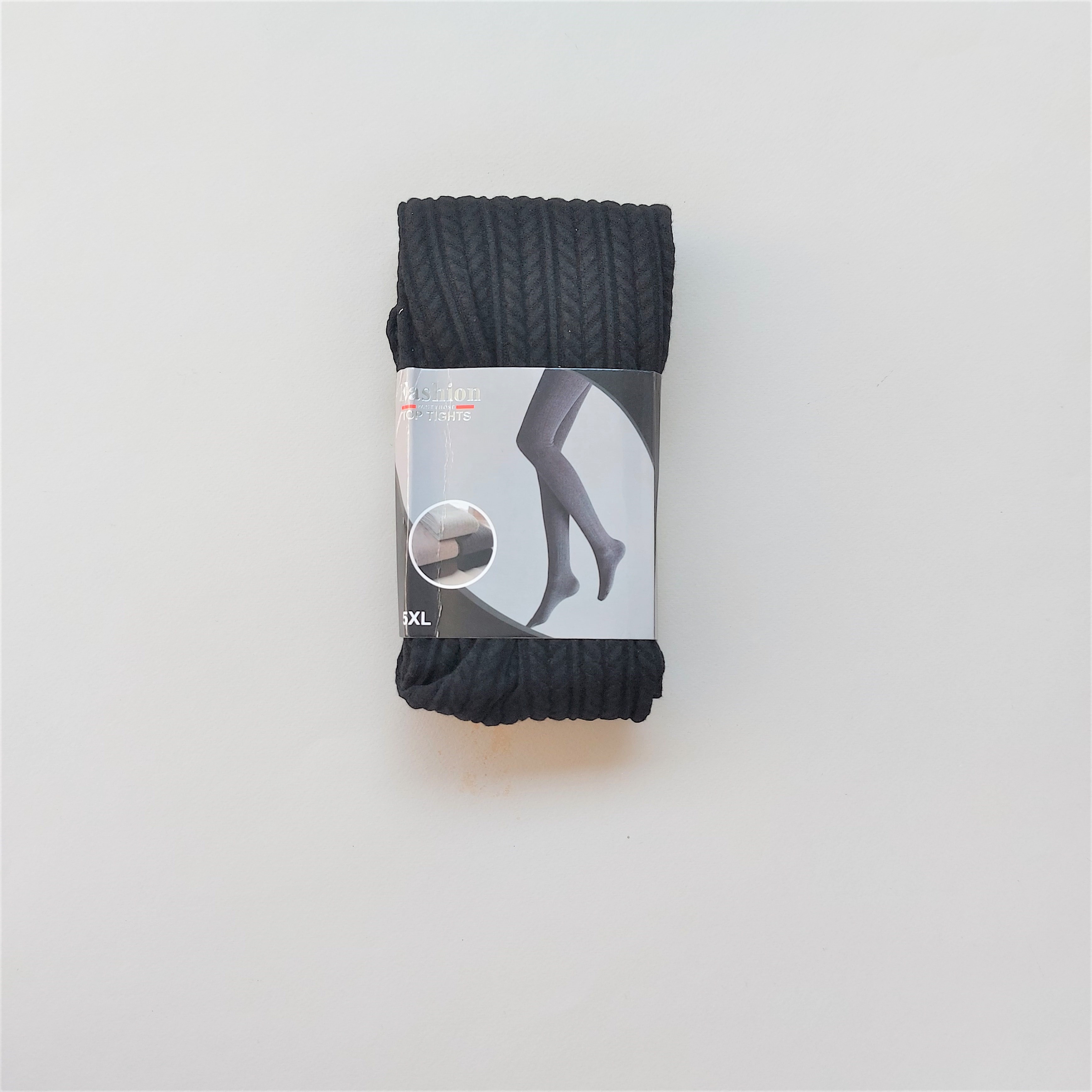 جوراب شلواری زنانه طرح خوشه گندم قواره دار وارداتی