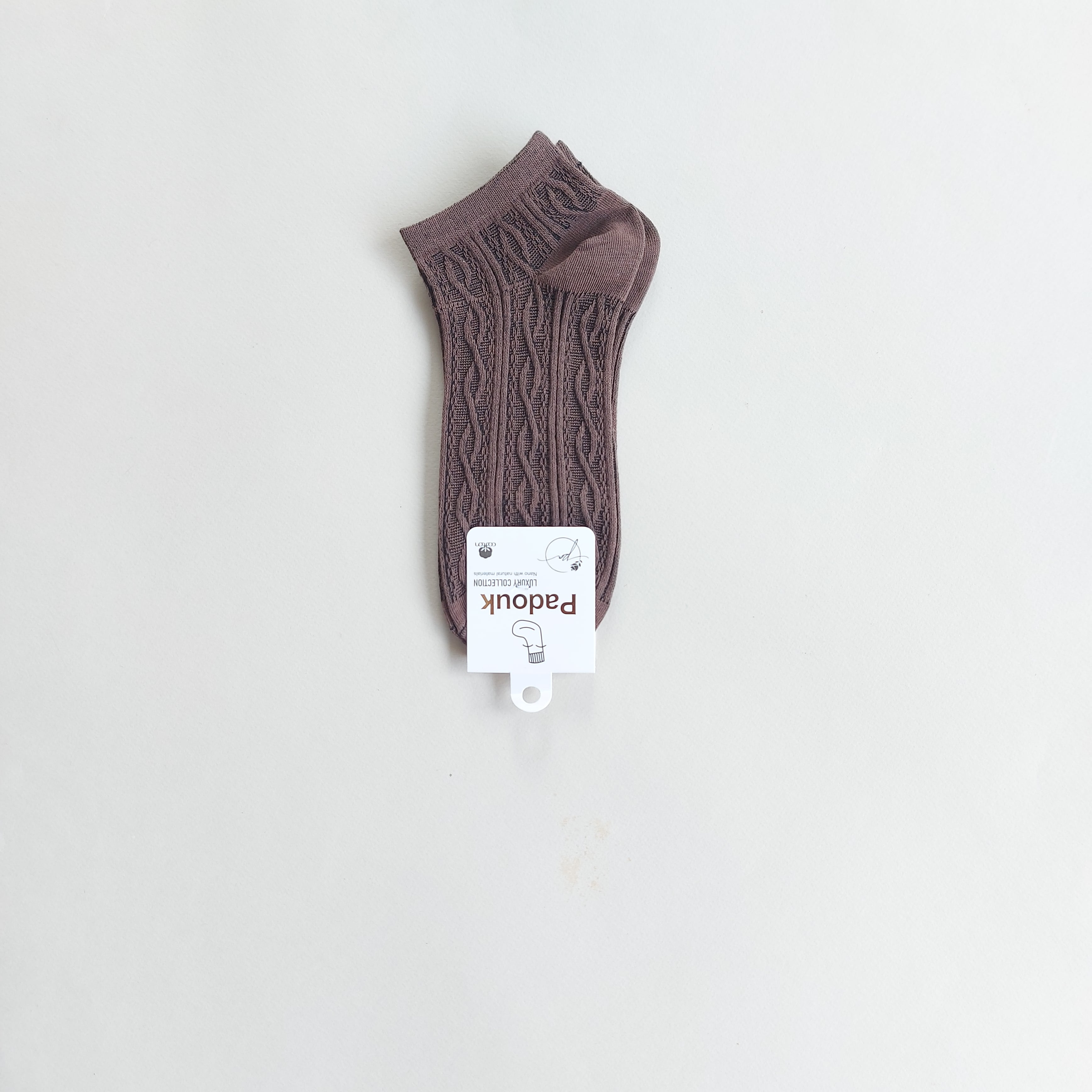 جوراب مچی زنانه طرح مارپیچ پادوک - رنگ 1