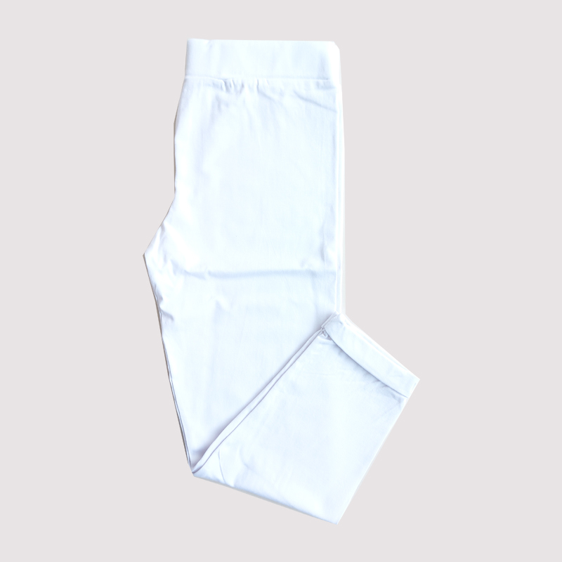 لگ دمپا پاکتی زنانه قواره بزرگ - سفید