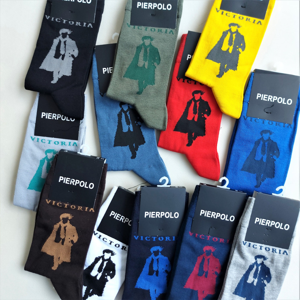 جوراب کلاسیک مردانه پیرپولو با طرح ViCTORIA