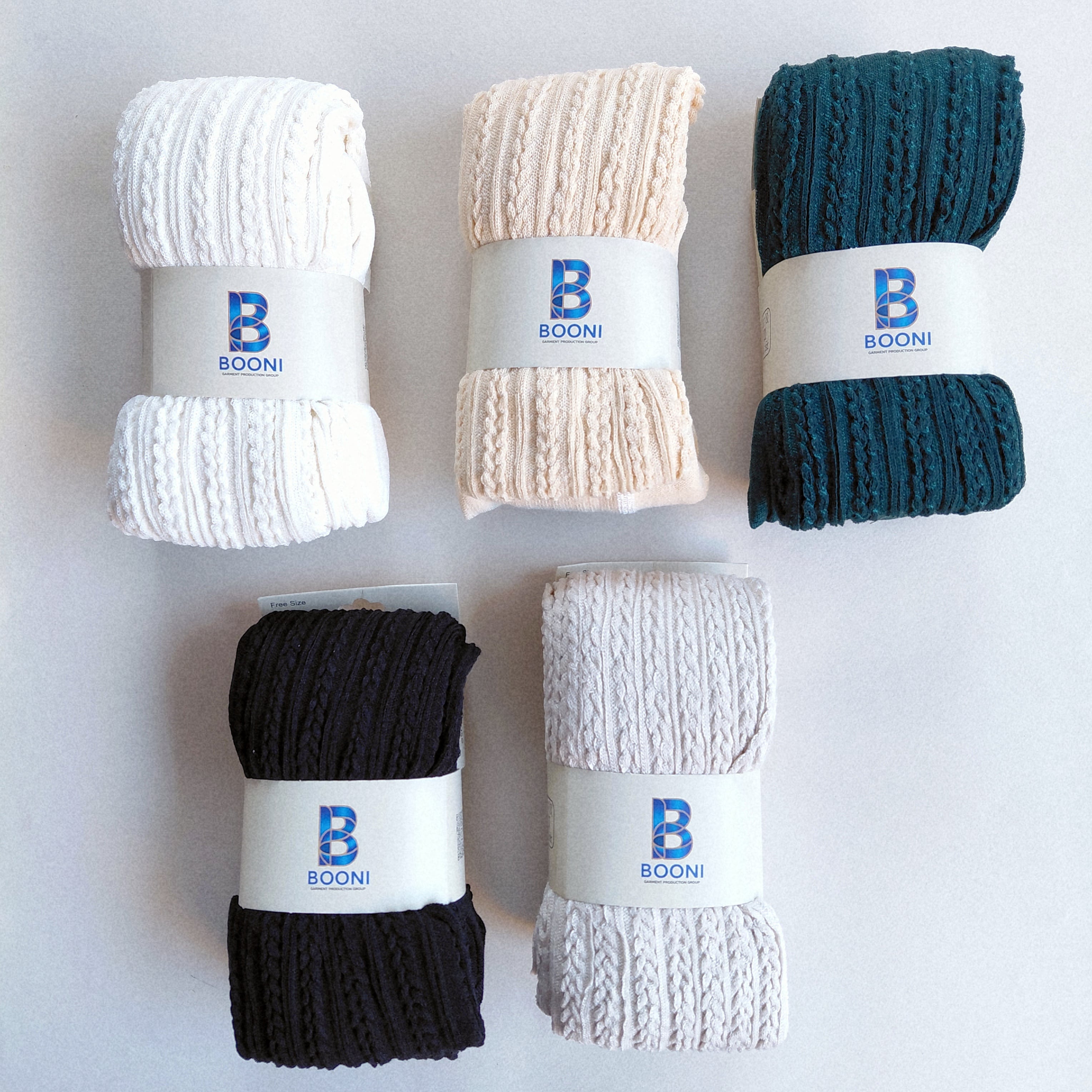 جوراب شلواری زنانه طرح گندمی booni 