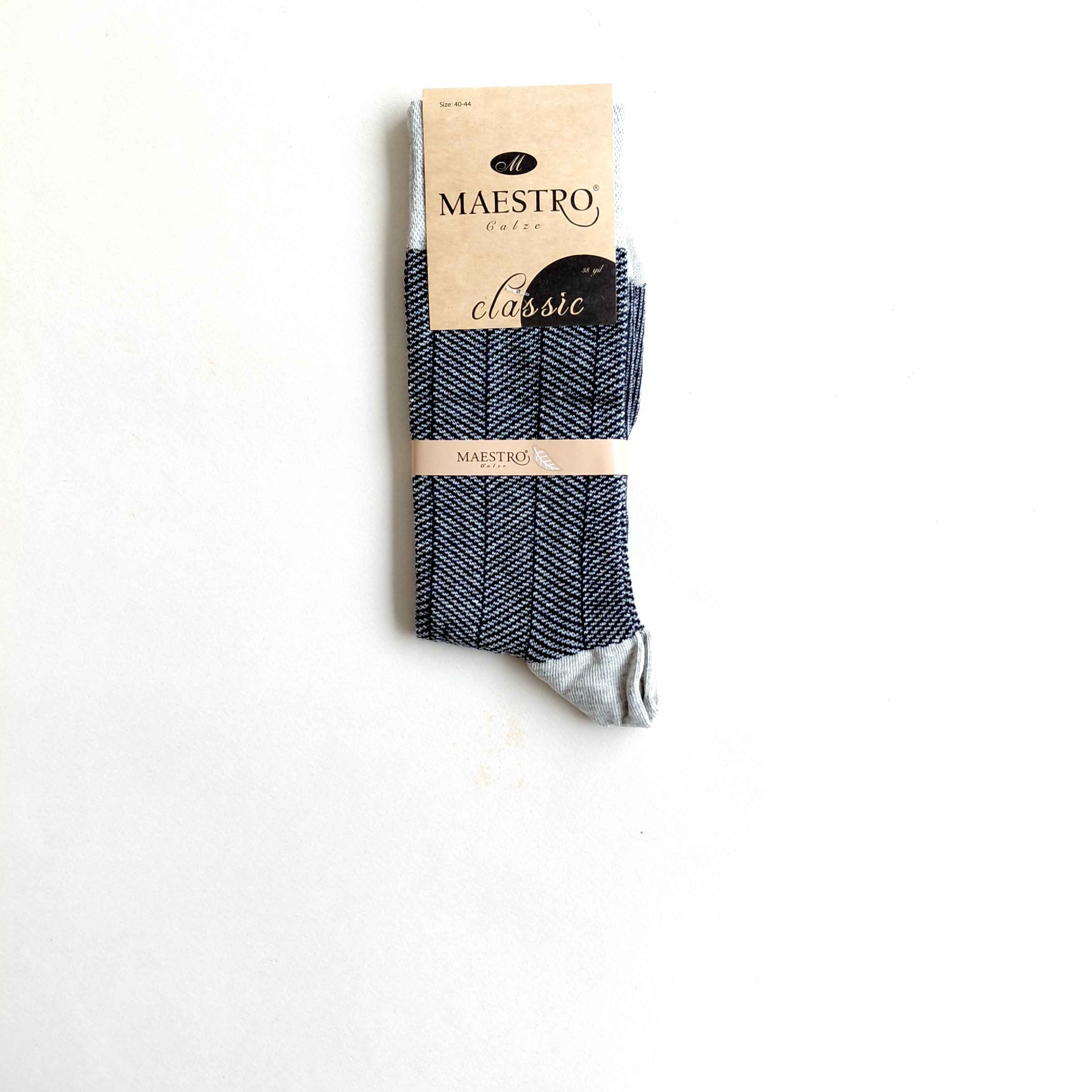 جوراب کلاسیک مردانه تمام طرحدار maestro