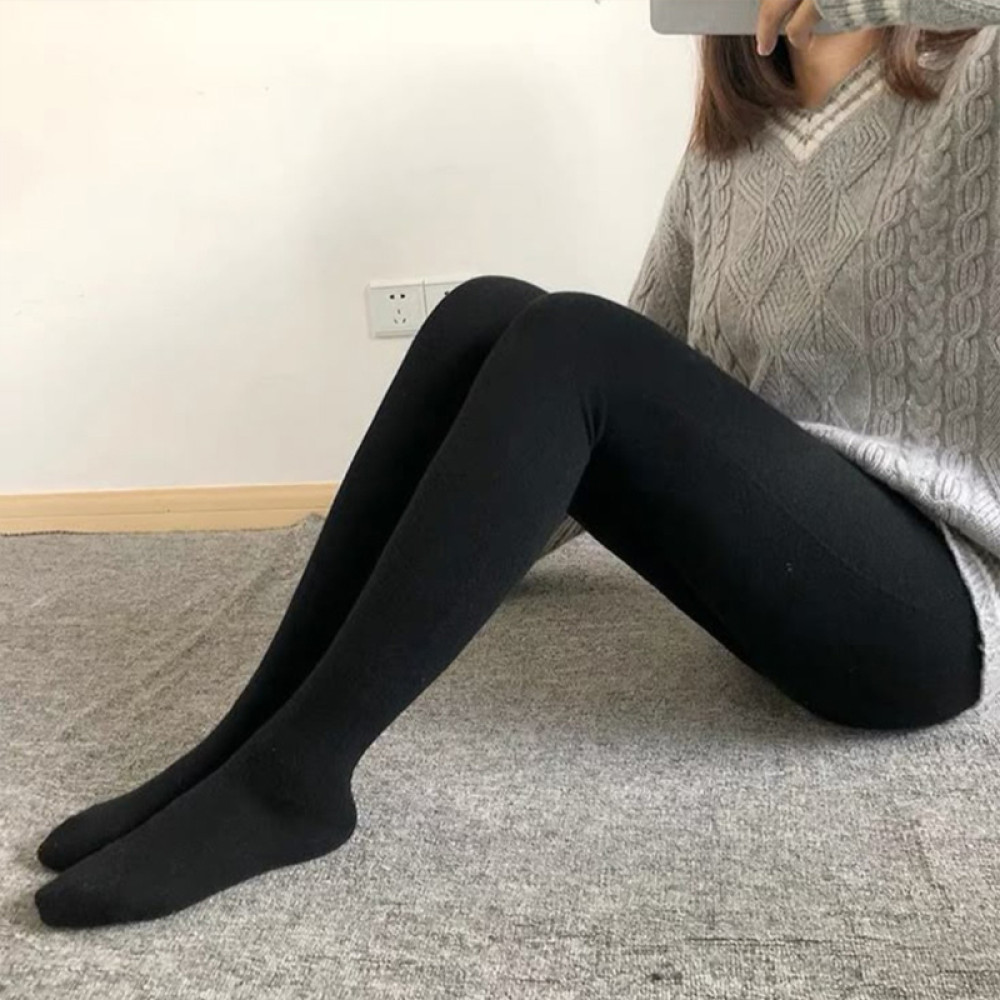 جوراب شلواری زنانه نخ پنبه ساده booni