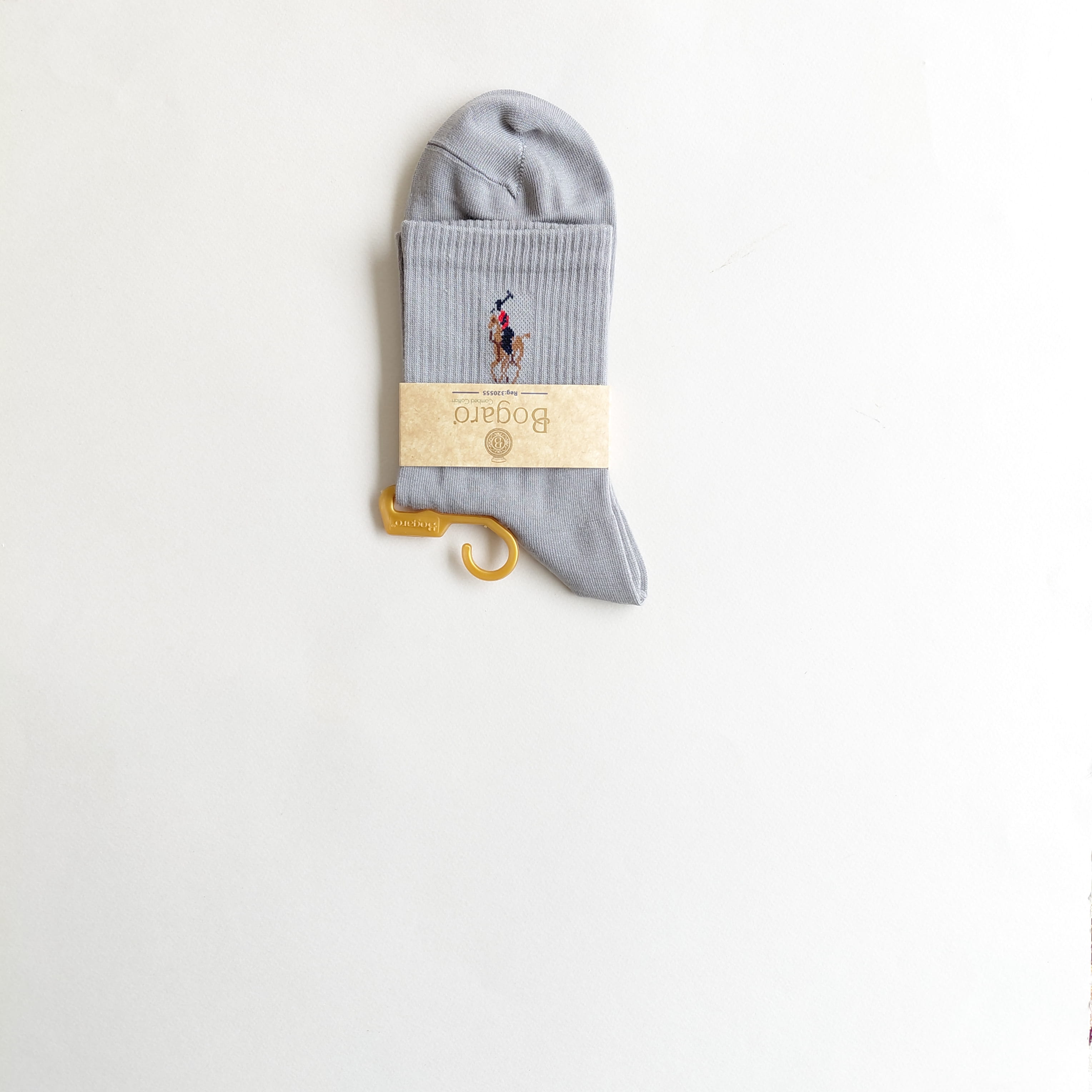 جوراب نیم ساق مردانه طرح پیرپلو بوگارو