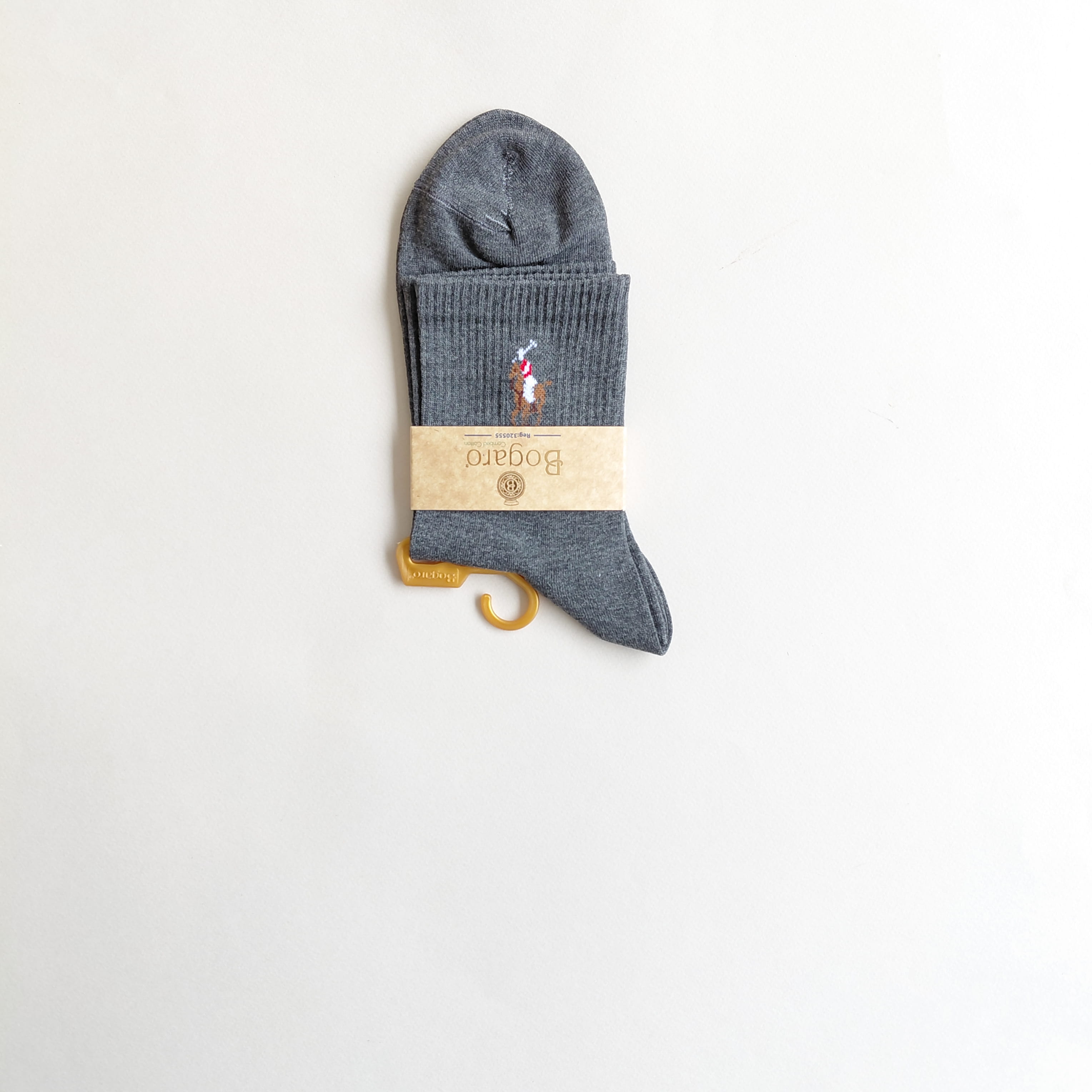 جوراب نیم ساق مردانه طرح پیرپلو بوگارو