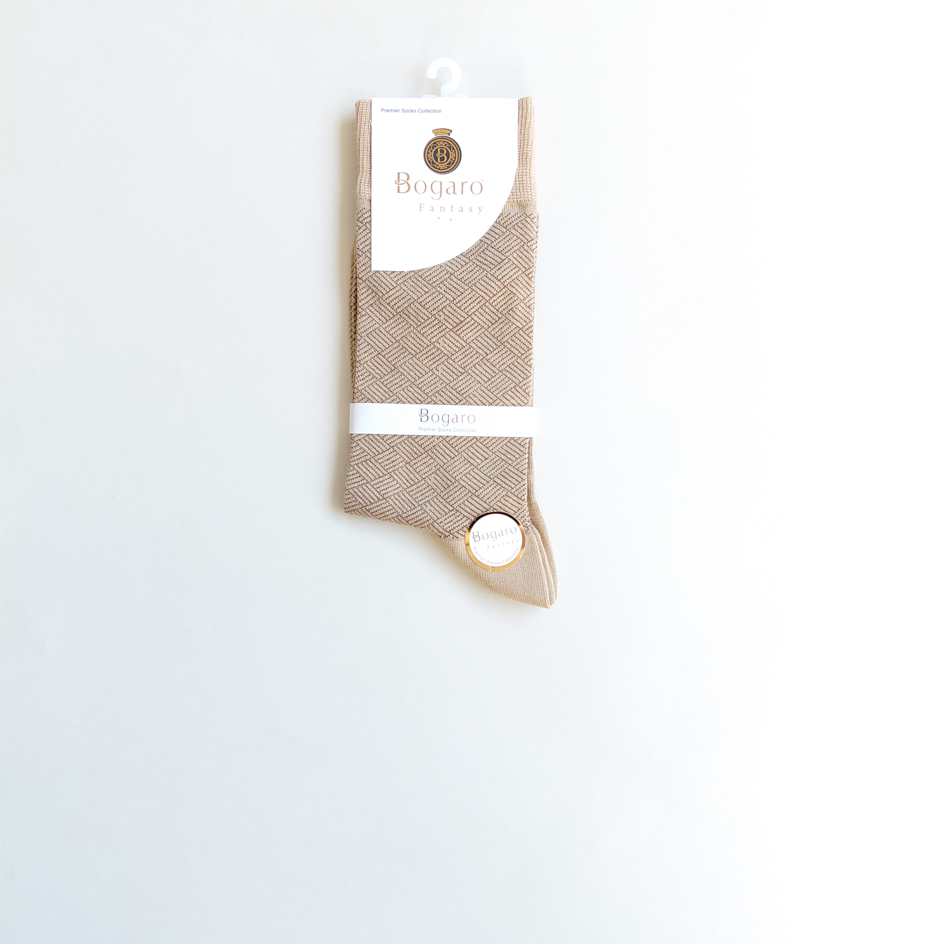 جوراب کلاسیک مردانه طرح حصیری بوگارو - رنگ 6