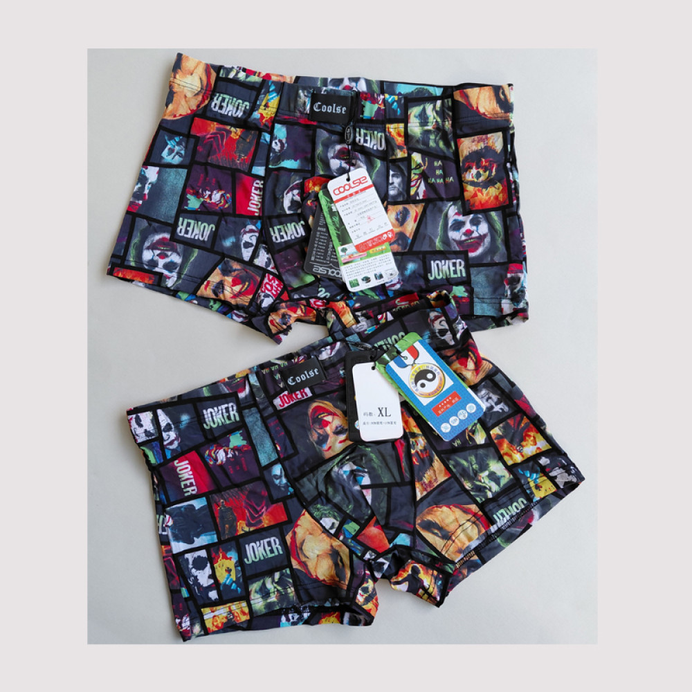 شورت پادار مردانه طرح جوکر کولسی