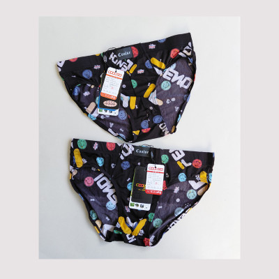 شورت اسلیپ مردانه طرح ایموجی کولسی