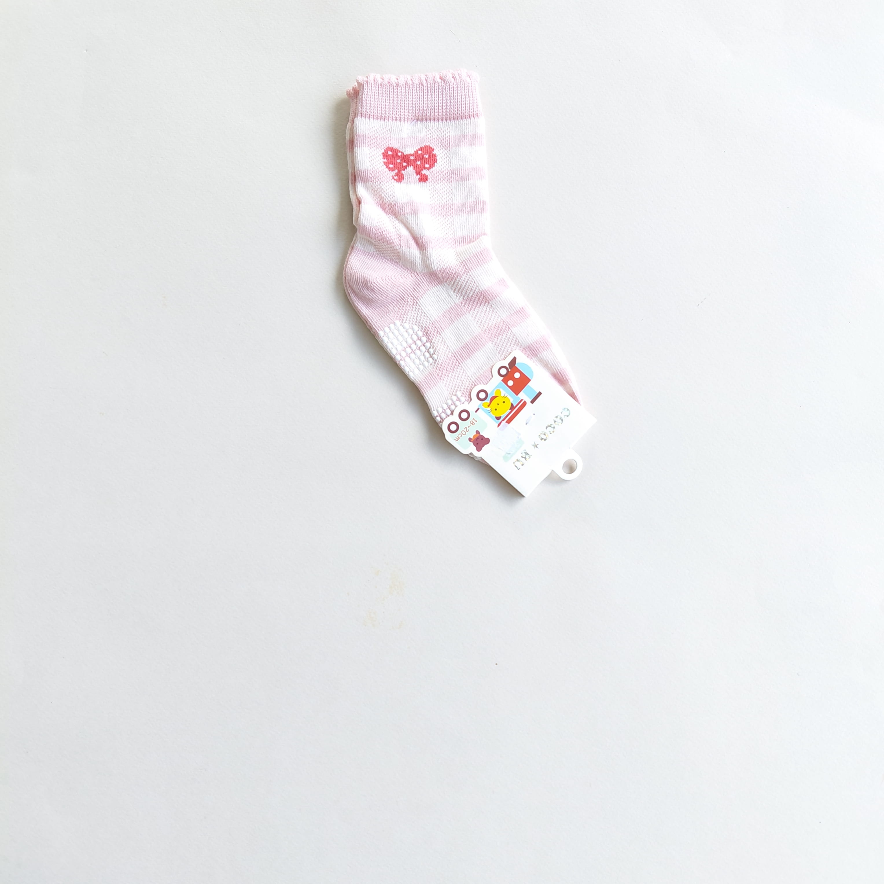 جوراب نیم ساق دخترانه کف استپ با طرح خرگوش و قلب