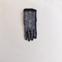 دستکش کوتاه گیپور طرحدار زنانه پرنیا - طرح 5