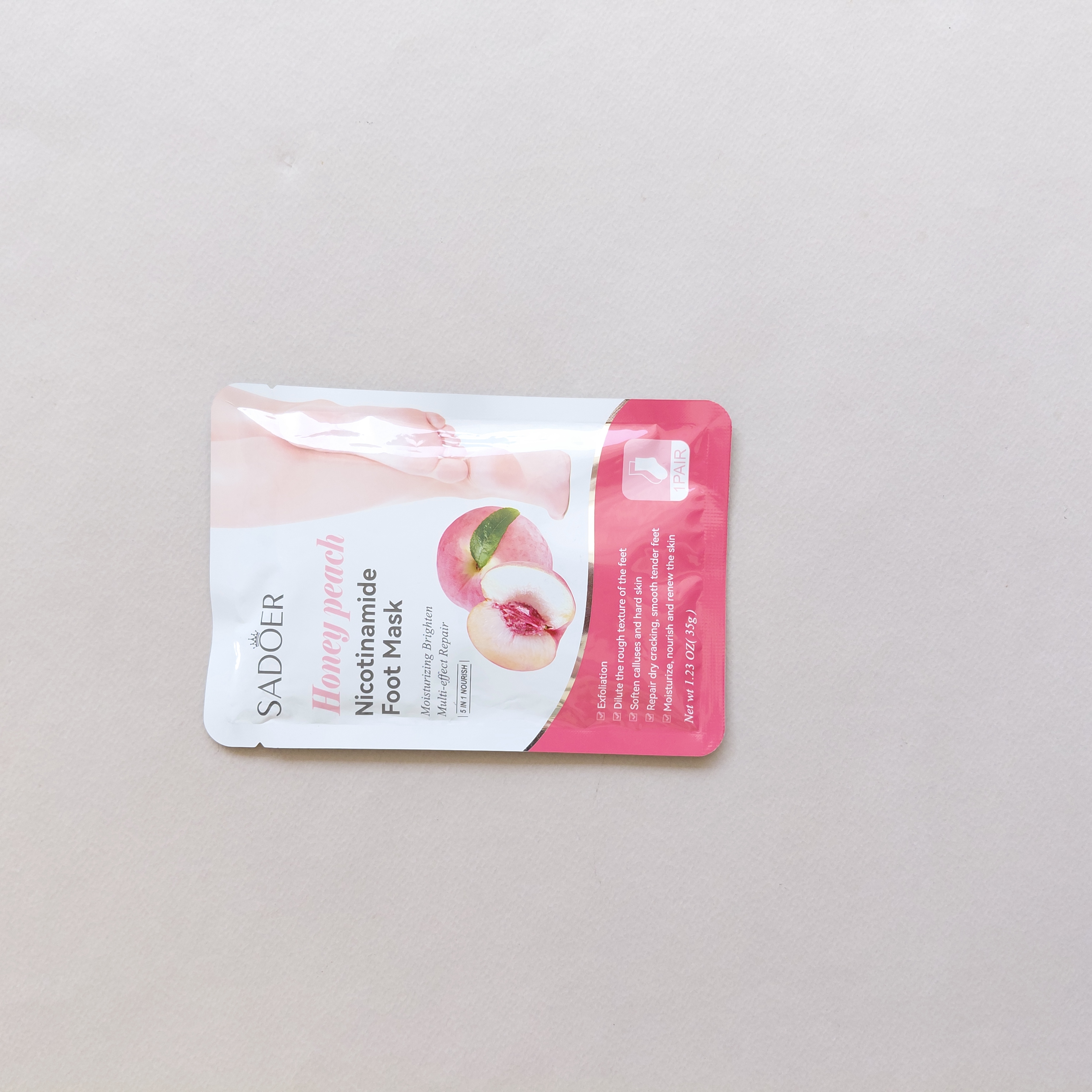 ماسک جورابی میوه ای - هلو