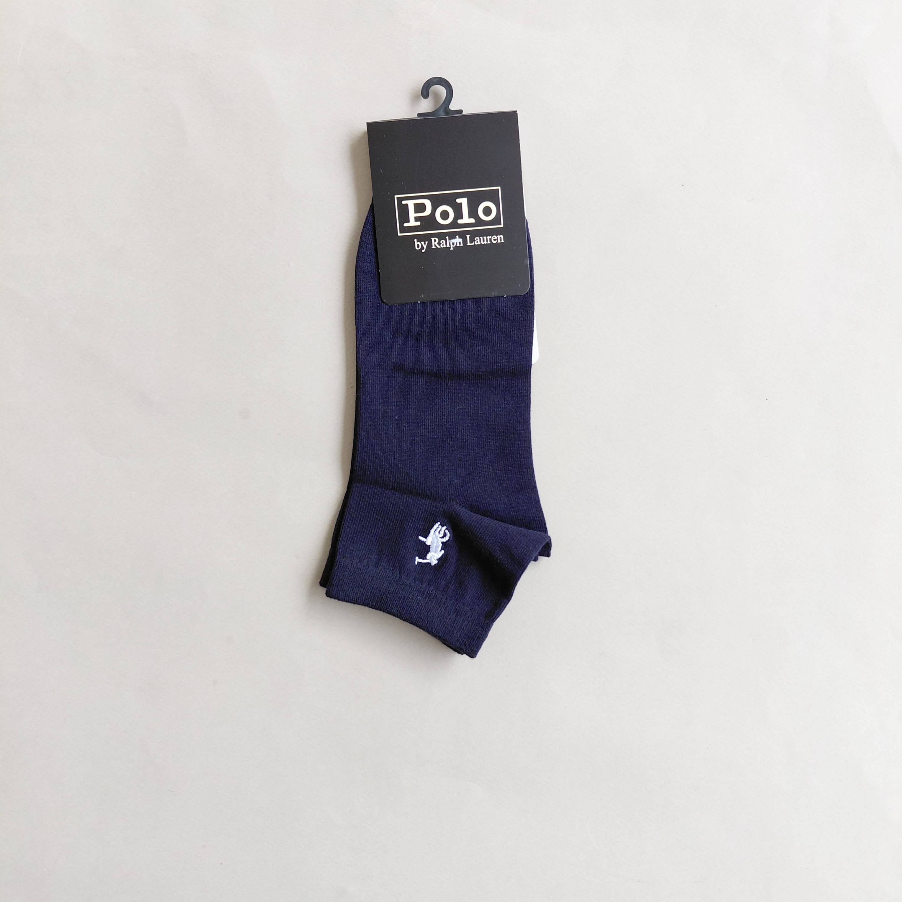 جوراب مچی زنانه اسپرت گلدوزی شده طرح polo