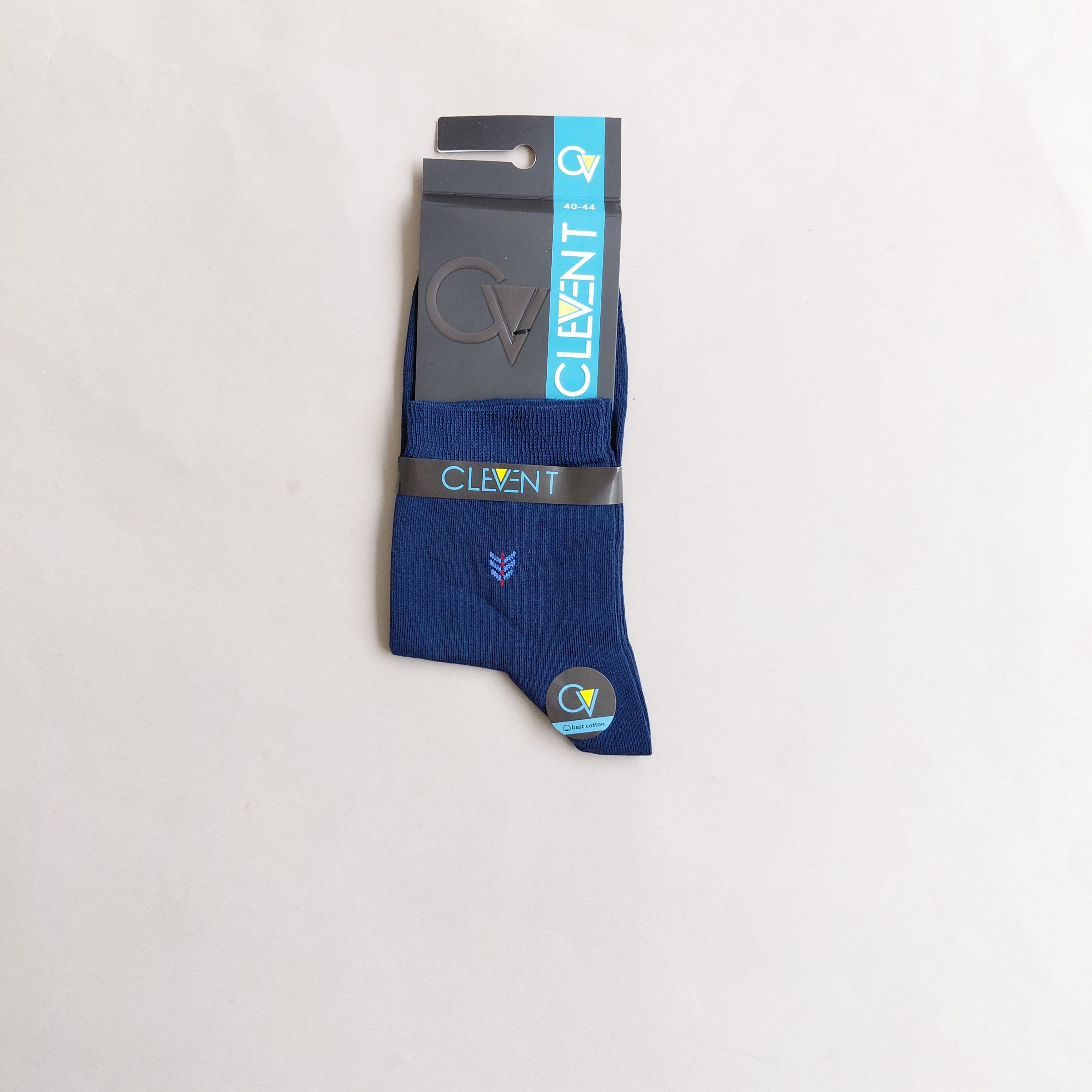 جوراب نیم ساق مردانه طرح کلاسیک شورون Clevent