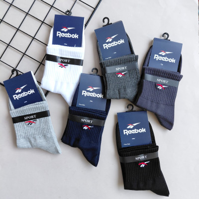 جوراب نیم ساق مردانه نخ پنبه ای Reebok