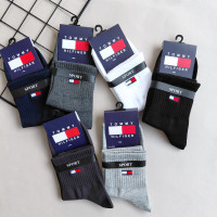 جوراب نیم ساق مردانه نخ پنبه ای Tommy